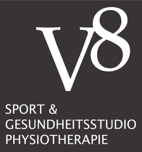 V8 Logo Fitnessstudio in Vöhringen